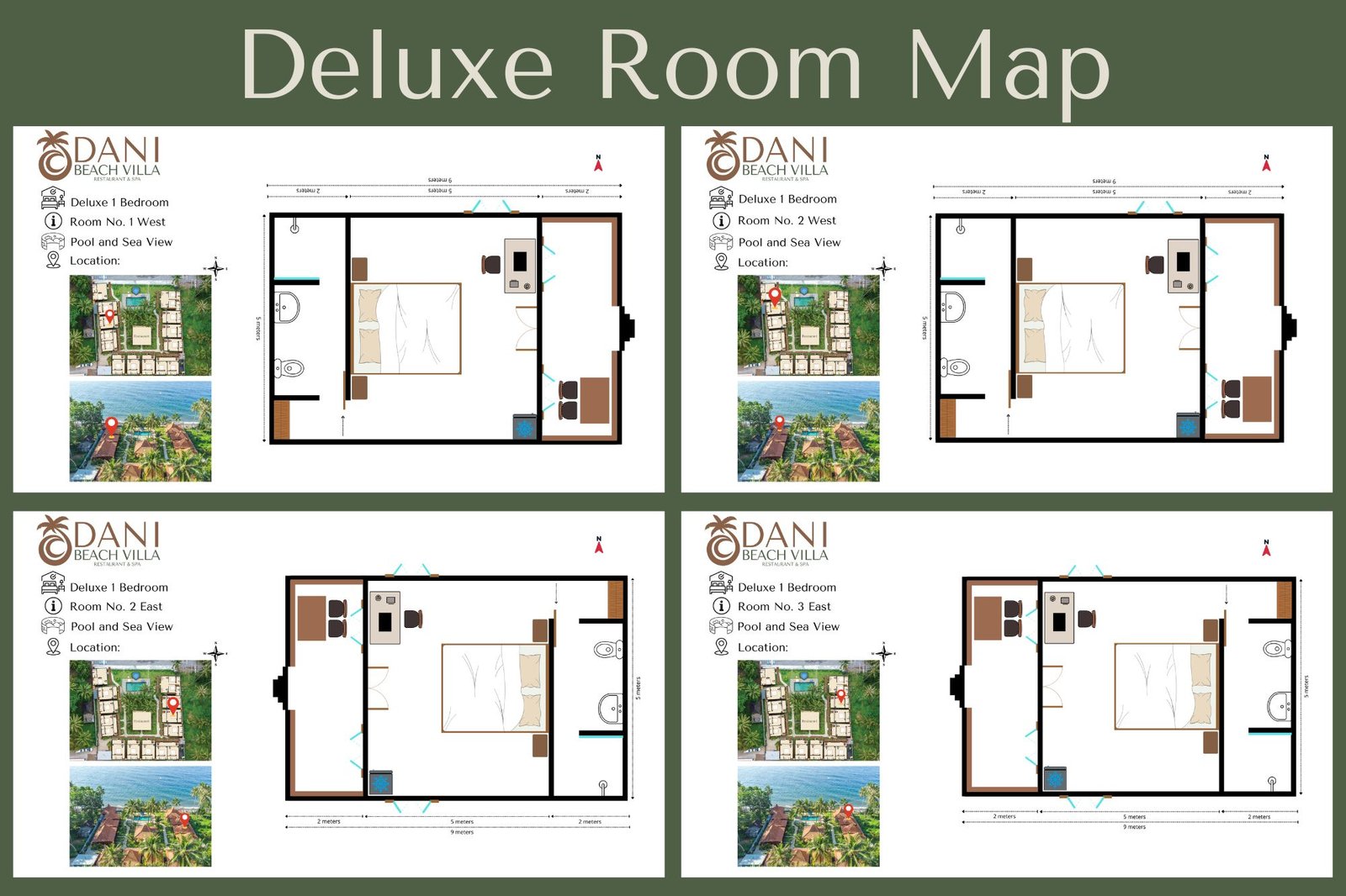 Deluxe Room Map