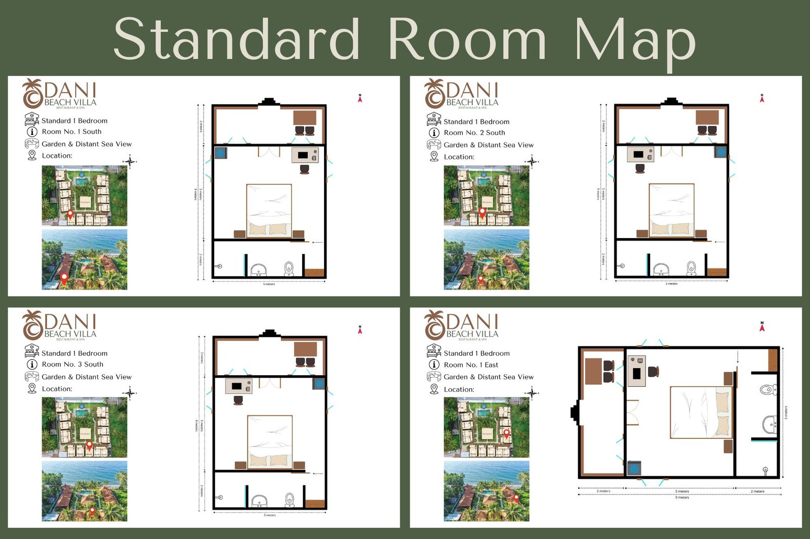 Standard Room Map